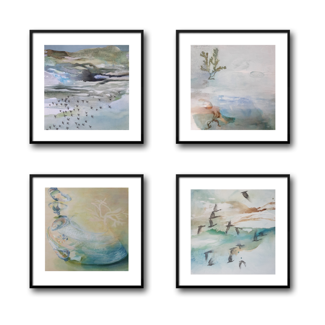 Set of Four Mini Prints - Soft