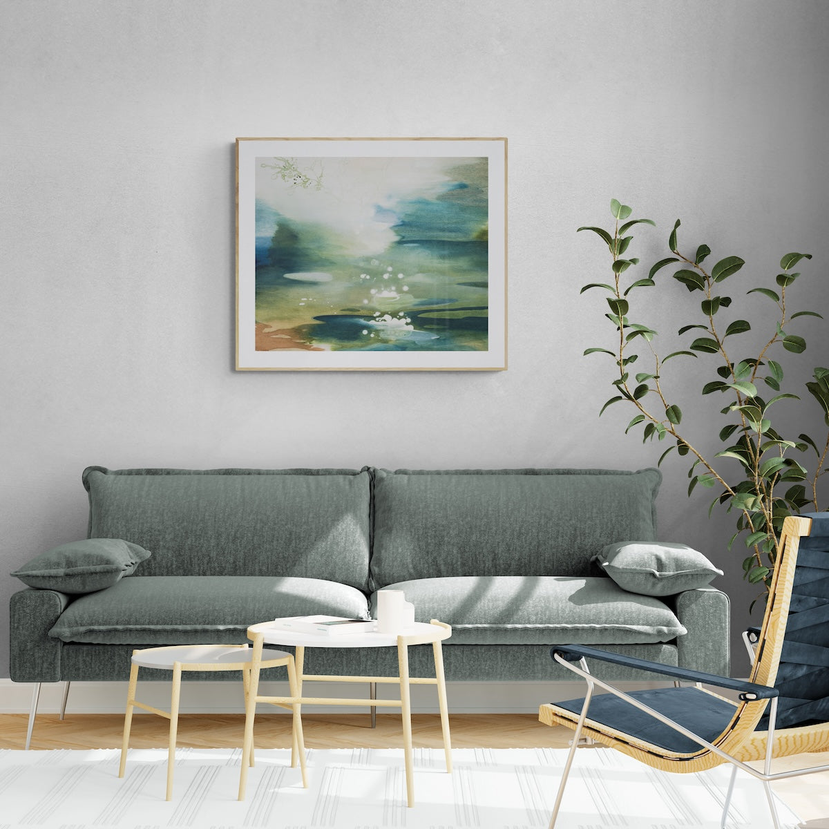 Green Joyous - Print on Fine Art Paper