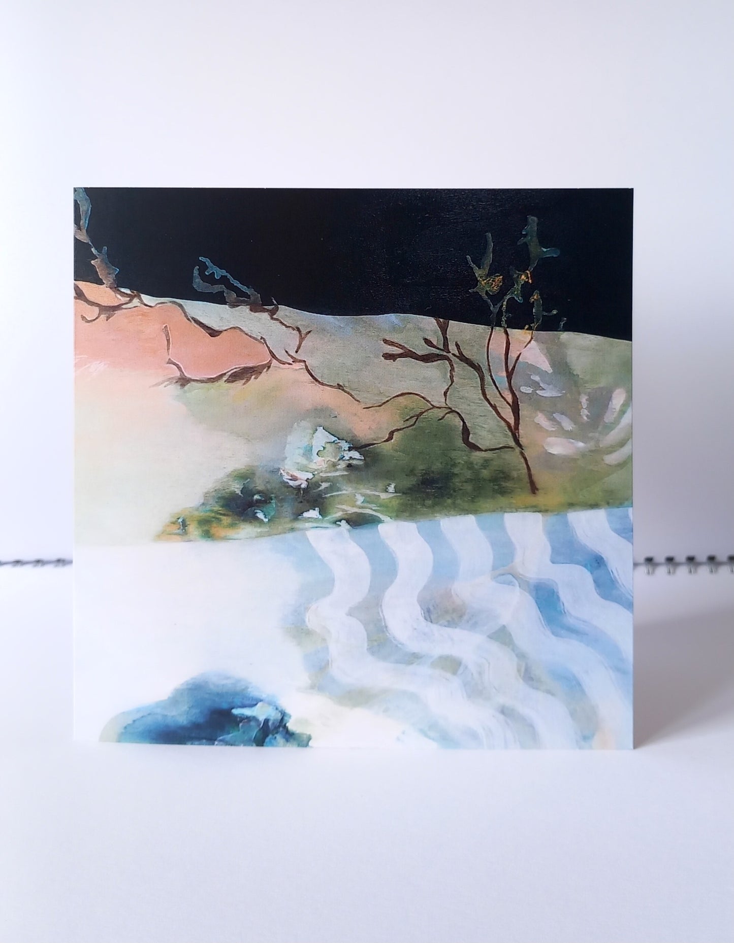 Set of 5 greeting cards - Deep Blue