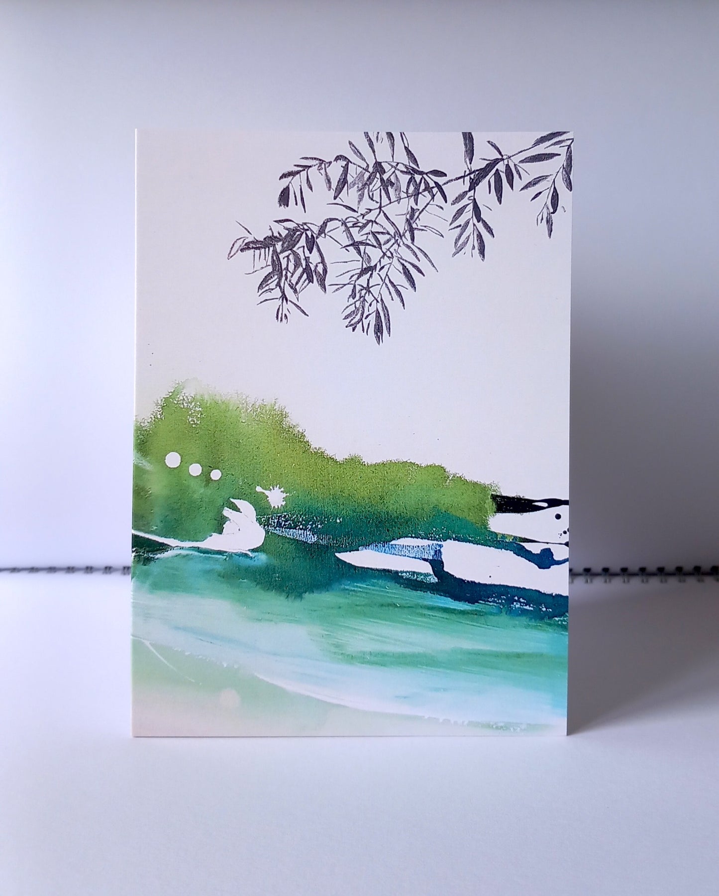 Set of 4 greeting cards - Fresh