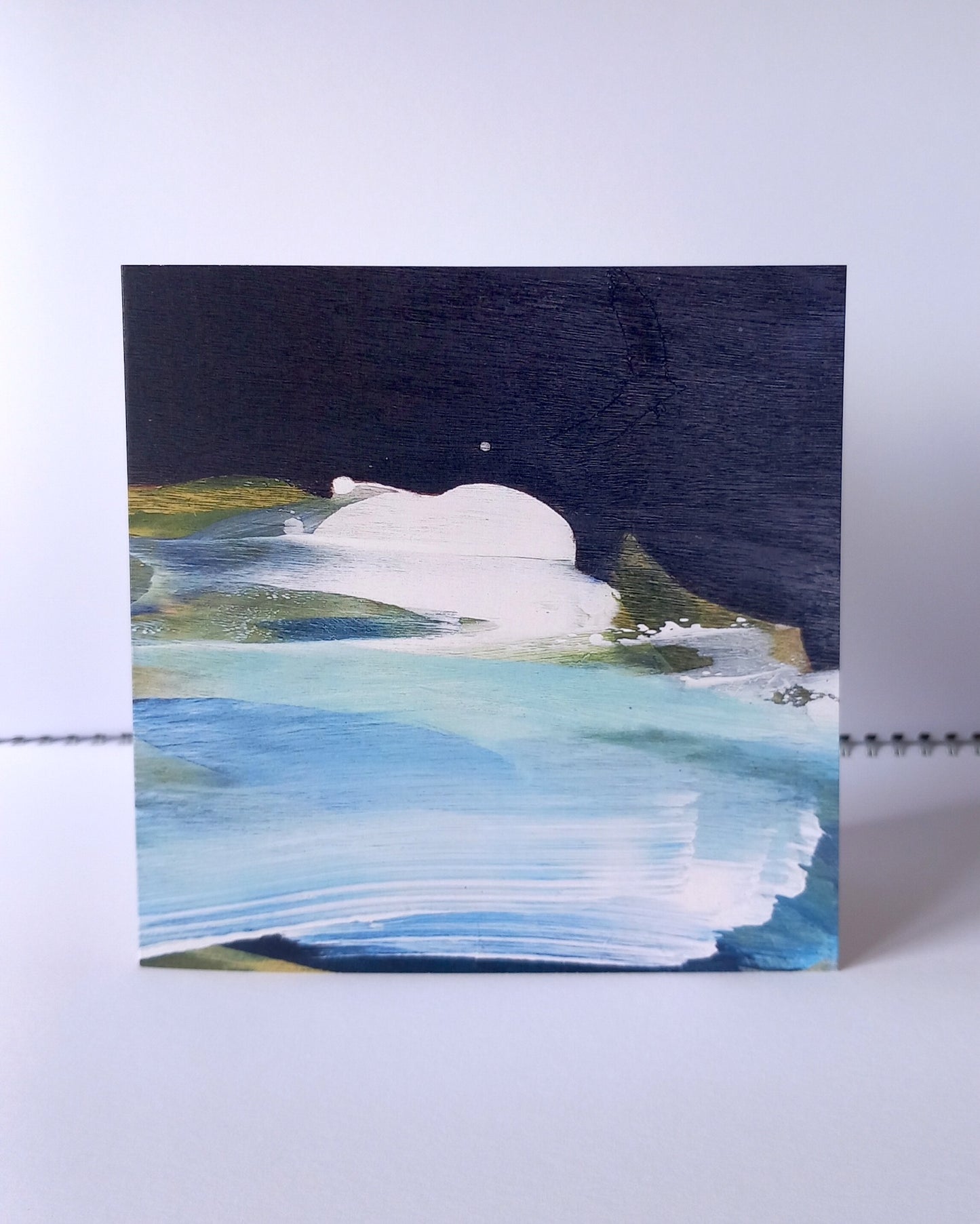 Set of 5 greeting cards - Deep Blue