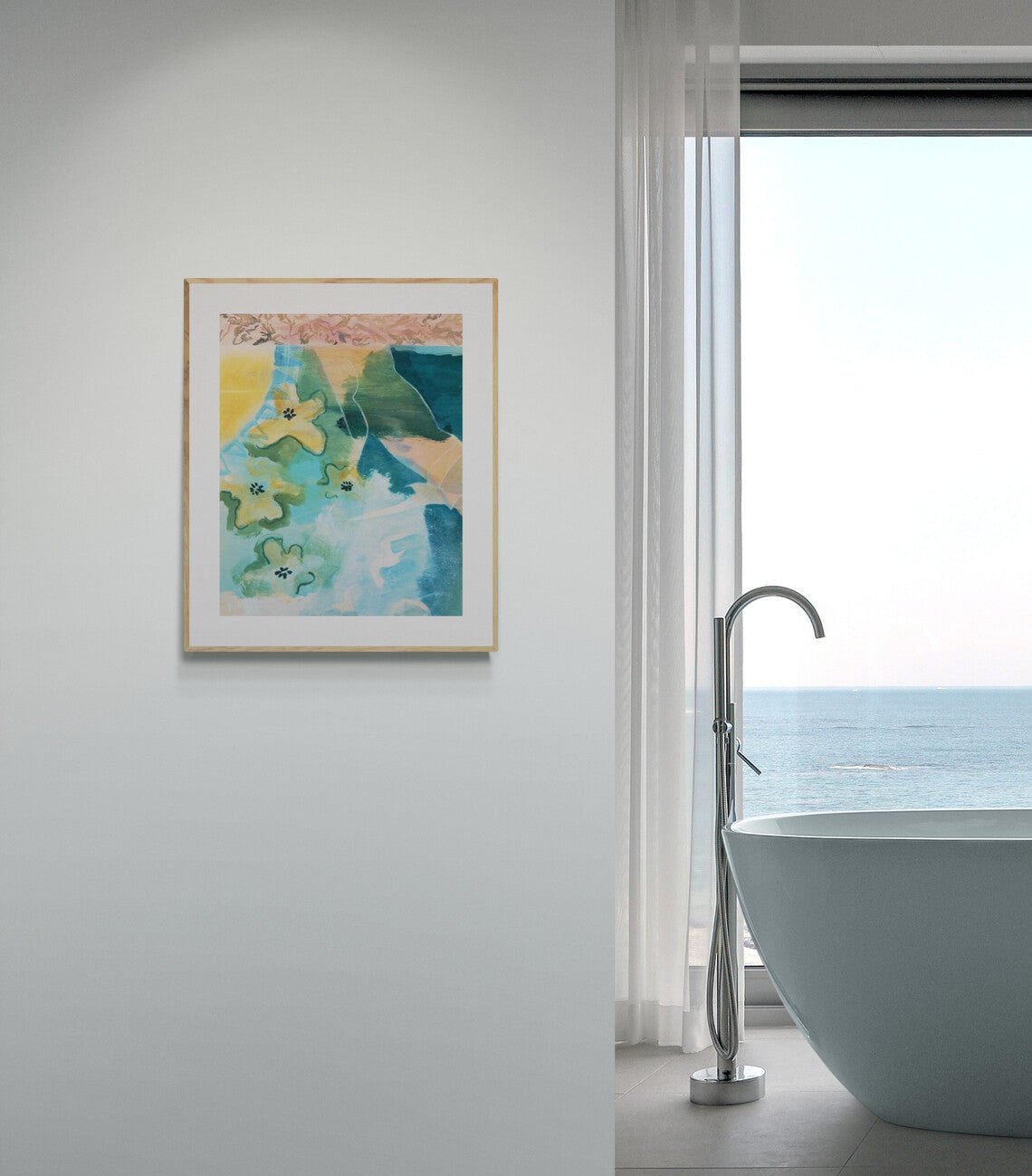 Swimming is Flying Underwater - Print on Fine Art Paper