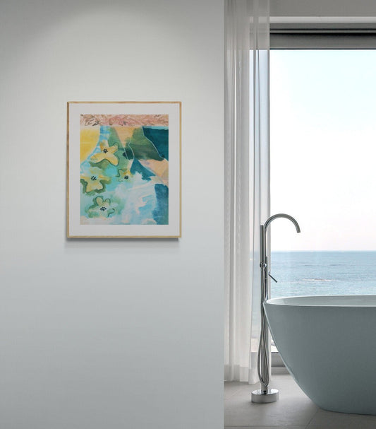 Swimming is Flying Underwater - Print on Fine Art Paper