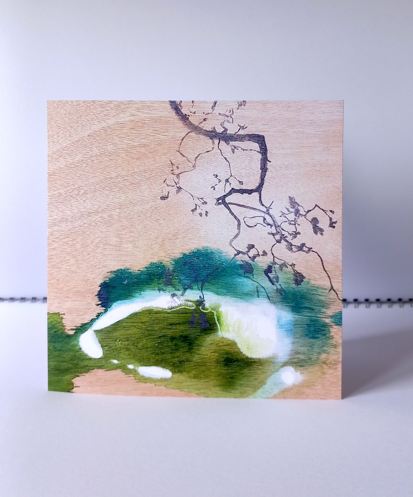 Set of 3 greeting cards - Sand