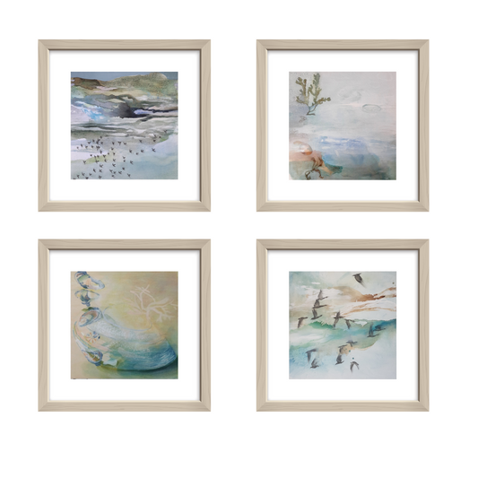 Set of Four Mini Prints - Soft